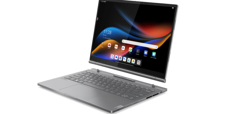 detachable-lenovo-laptop-is-two-separate-computers,-runs-windows-and-android