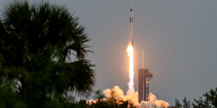 axiom,-spacex-launch-third-all-private-crew-mission-to-space-station
