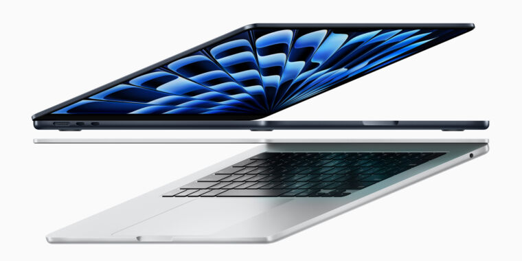 macbook-airs-get-an-m3-upgrade,-while-the-m1-model-is-finally-retired