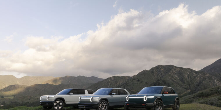 rivian-reveals-three-new,-smaller-electric-suvs:-the-r2,-r3,-and-r3x