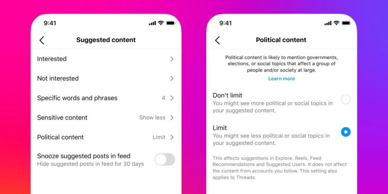 users-shocked-to-find-instagram-limits-political-content-by-default
