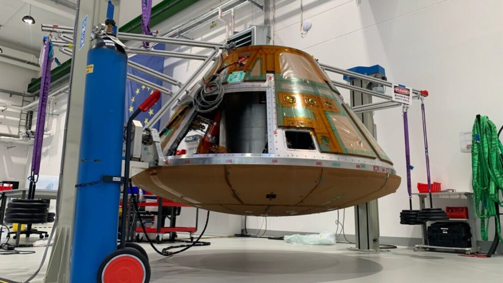 after-successfully-entering-earth’s-atmosphere,-a-european-spacecraft-is-lost